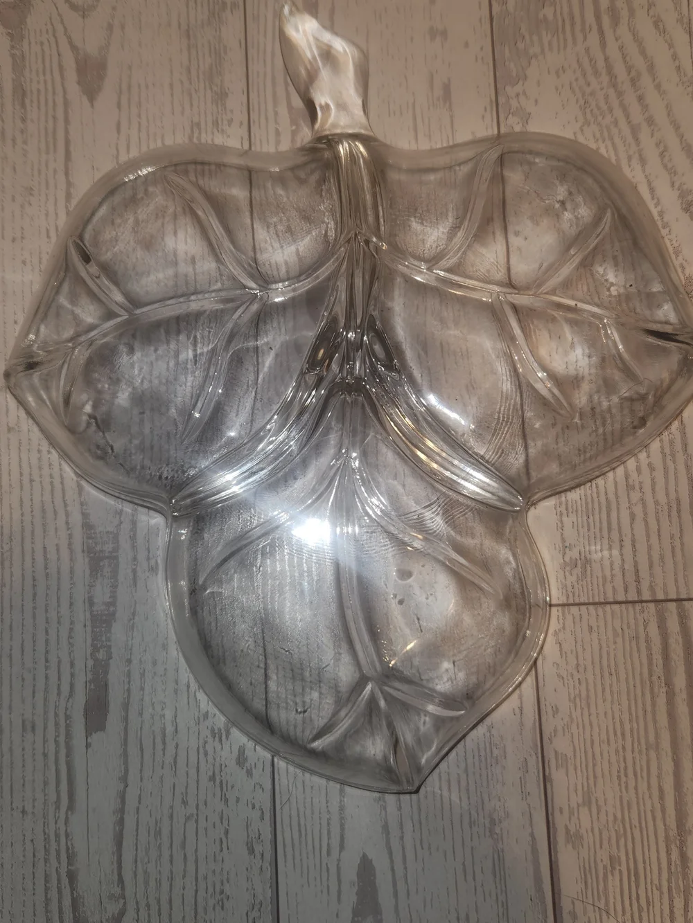 Hazel Atlas Leaf Relish/ Nut/ Candy Serving Dish